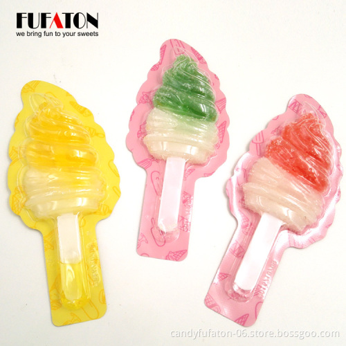 Creative Fruit Flavor jelly candy lollipop